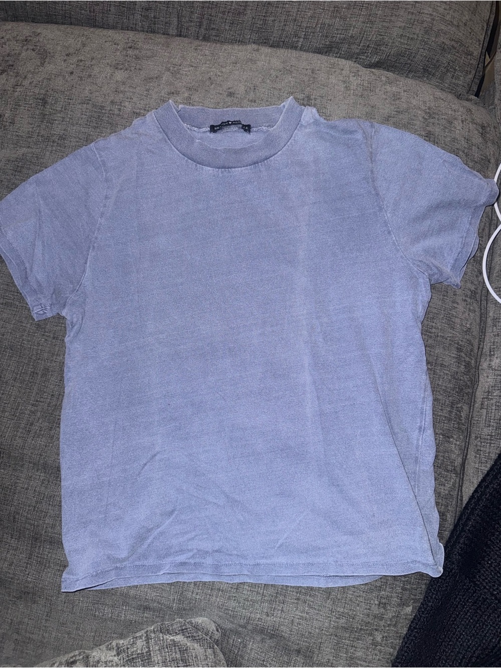 Brandy Melville Soft Lavender Short Sleeve Tee